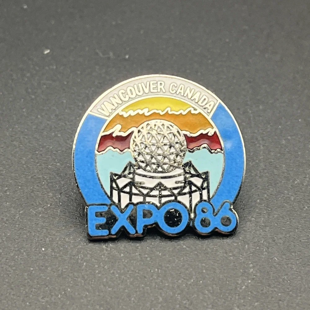 1989 Expo‎ Vancouver Canada Lapel Hat Pin